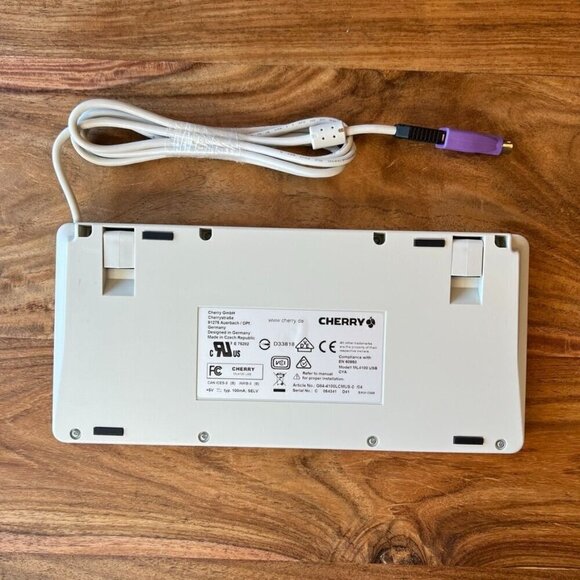 NWT Cherry Compact Ultra Slim G84-4100 Keyboard - Picture 5 of 8